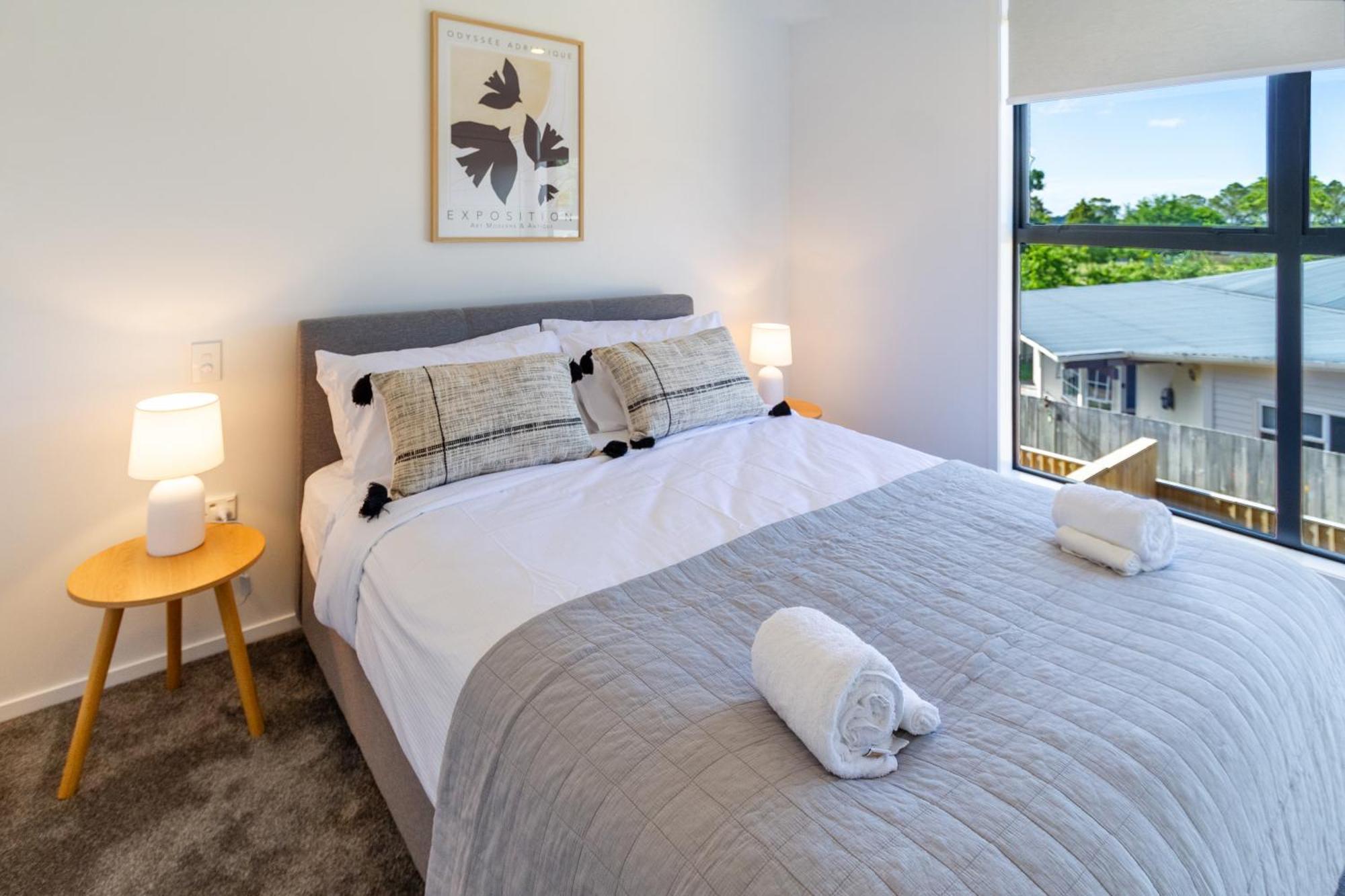 Chic 2-Bed Gem: Trust Arena Proximity - West Akl Auckland Exterior foto